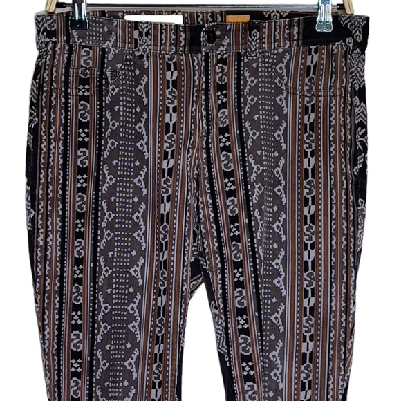 Pilcro And The Letterpress Anthropologie Boho Corduroy Size 29 Pants - Picture 2 of 8